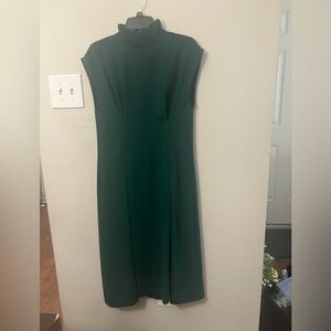 Zara Dark Green Midi Dress